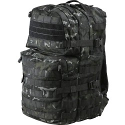 Sac à dos ergonomique MOLLE 40L - MTP Black - Kombat UK