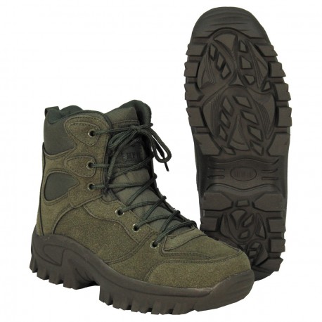 Bottes Commando d'airsoft - Olive - MHF