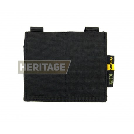 Porte chargeurs double d'airsoft - M4 M16 - élastique - Noir Porte chargeurs double d'airsoft - M4 M16 - élastique - Noir