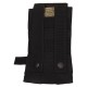 Porte chargeurs M4 M16 simple d'airsoft passant  MOLLE - Noir - MFH