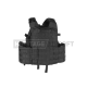 Gilet style 6094A - Porte-plaques - Noir - Invader Gear