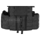 Gilet style 6094A - Porte-plaques - Noir - Invader Gear