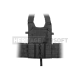 Gilet style 6094A - Porte-plaques - Noir - Invader Gear