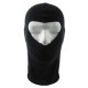 Balaclava one hole coton black