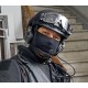 Balaclava one hole coton black