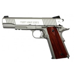 Colt 1911 avec rail- Inox - CO2 - Cybergun