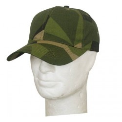 Casquette baseball camo suédois M90