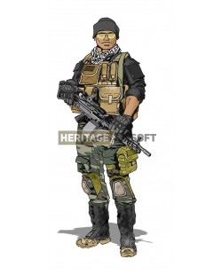 Airsoft loadout: Series and fictions