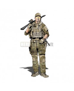 Airsoft loadout various camo