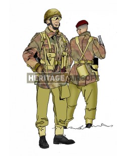 Tenue Airsoft : parachutiste anglais Seconde GM