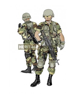 Airsoft loadout:  French army