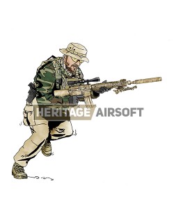 Tenue Airsoft : Marcus Du sang et des larmes