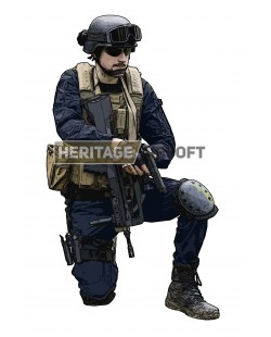 Tenue airsoft : Gendarme OPEX