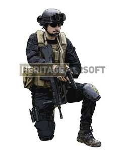 Tenue airsoft : Gendarme OPEX