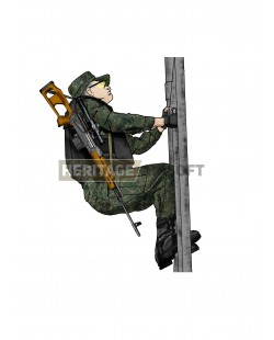 Tenue d'airsoft : Sniper Russe