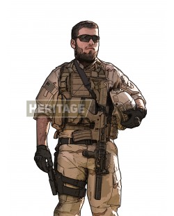 Airsoft Outfit : US Airsoft Sniper