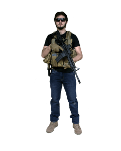 Tenue Airsoft : Tig, contractor de 13 Hours