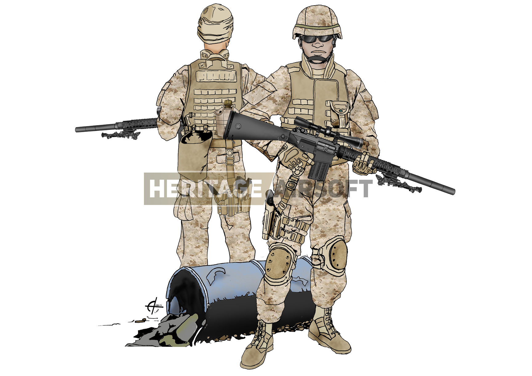 Gants coqués M-Pact 3 tan - Mechanix - Heritage Airsoft