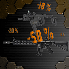 ASG - Porte cible conique en métal 14x14cm - Heritage Airsoft